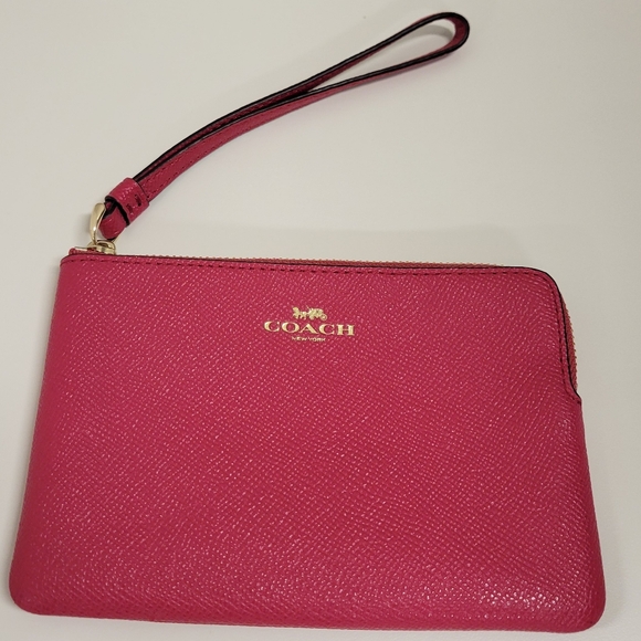 Coach Corner Zip Wristlet - Picture 6 of 6